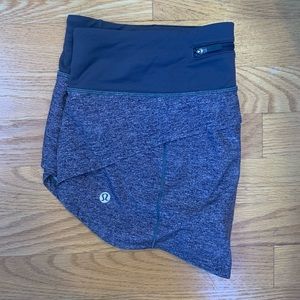 Lulemon Grey Speed Up Short 2.5”